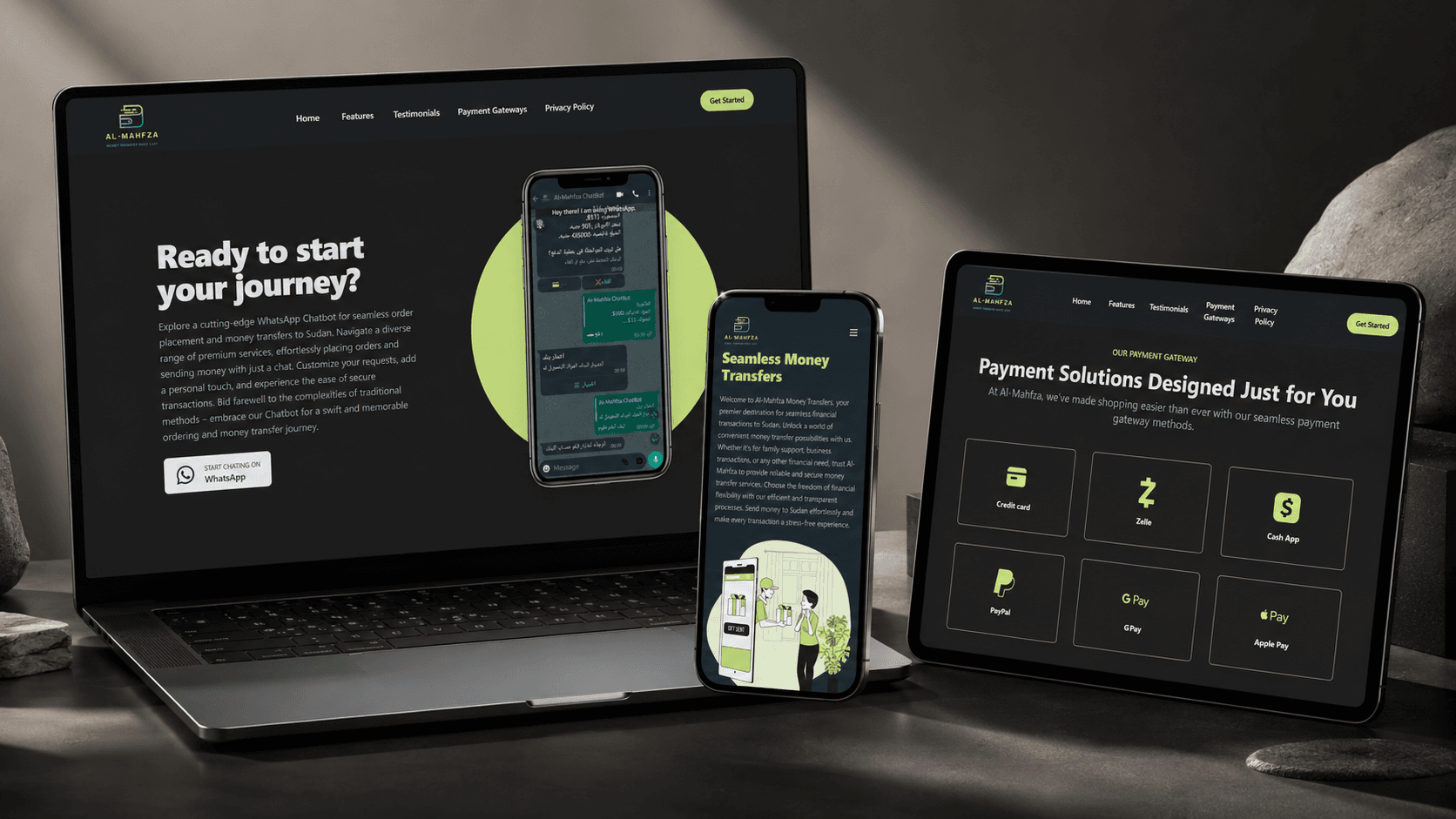 Al Mahfza Website
