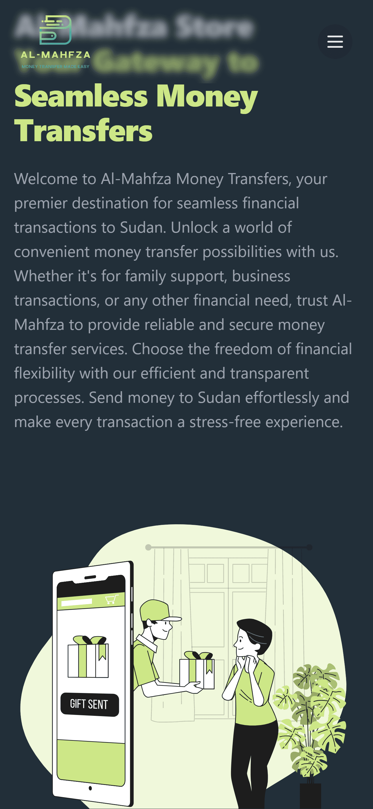 Al Mahfza Website — image 6